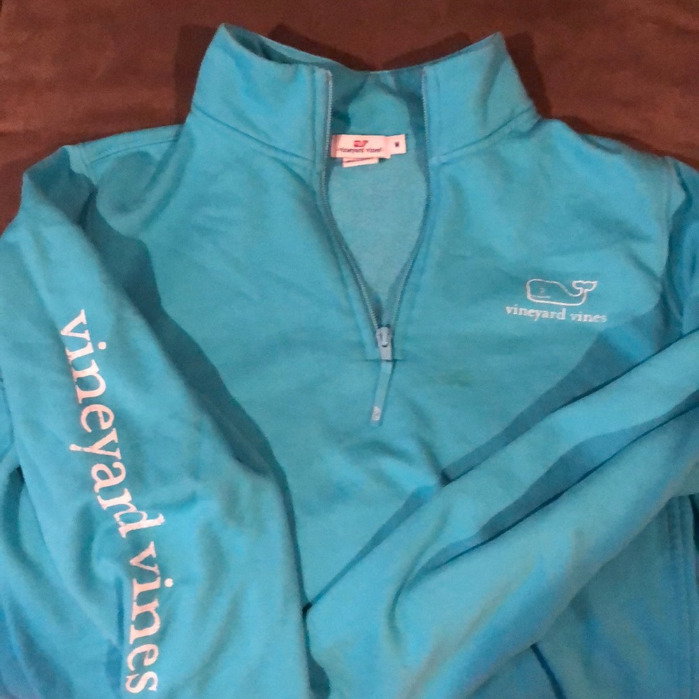 Vineyard Vines front zipper sweat